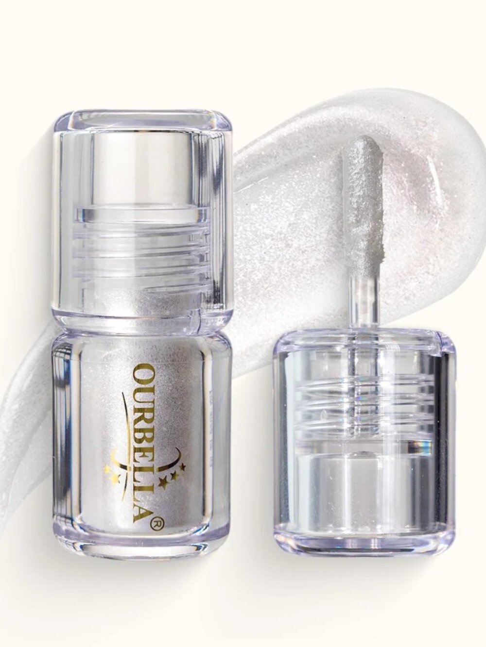 OURBELLA Silver Shimmer Liquid Eyeshadow - Fairymoon